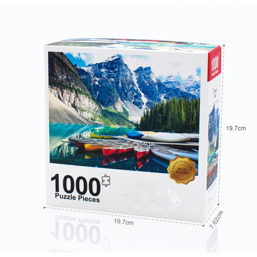 Momo &amp; Lychee 1000 Pieces Lake Puzzle Jigsaw Puzzle