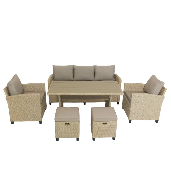 Top-Quality Boho Rattan Furniture: Explore Stylish Outdoor Garden Sofa Sets