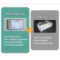 Distribuidor de luvas médicas PET transparente