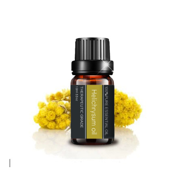 Aromaterapia com óleo essencial orgânico natural puro Helichrysum