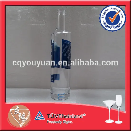 Flint Glass Liquor/alcohol/spirit Glass Bottle Bottle Alcohol 750ML