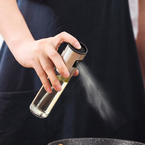 Frasco de óleo de cozinha em aço inoxidável para azeite de azeitona