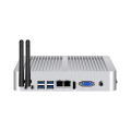 Dual Serial 2 RJ45 LAN Mini PC sin ventilador