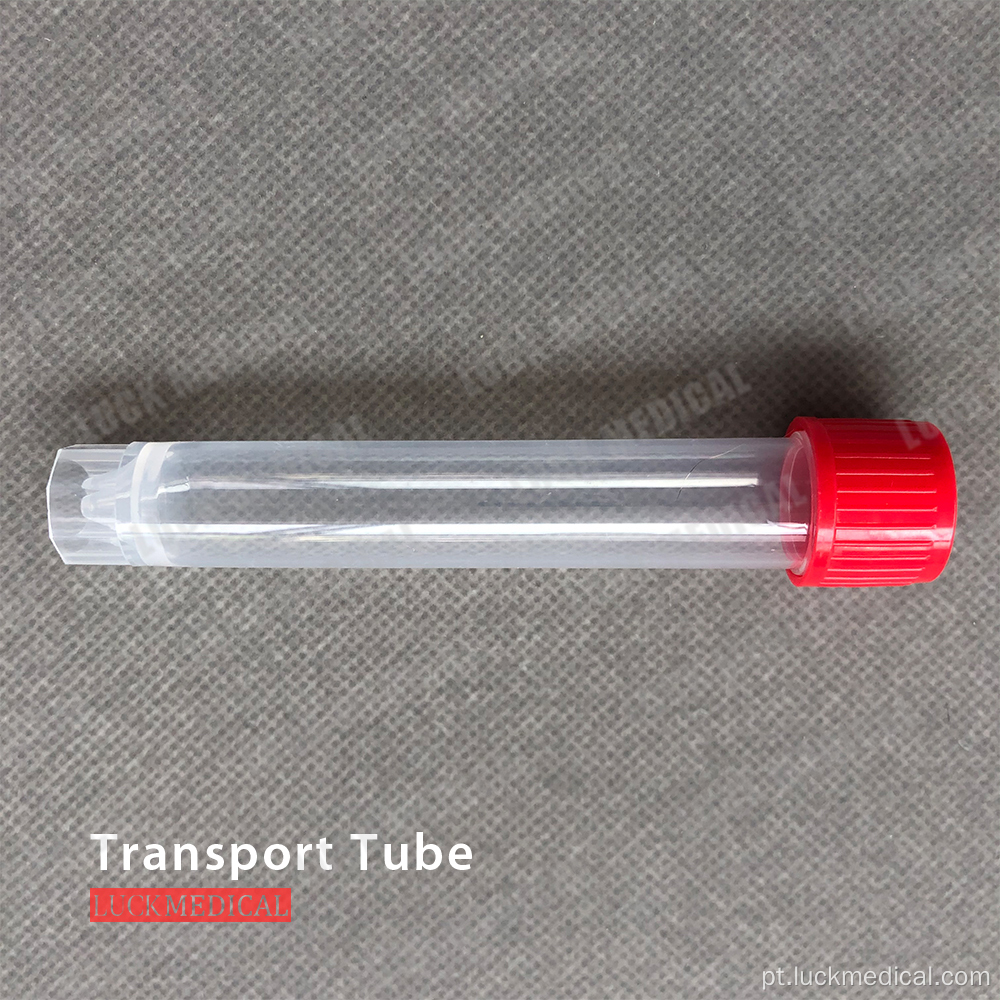 Transporte de amostras Tubo vazio 10ml CE