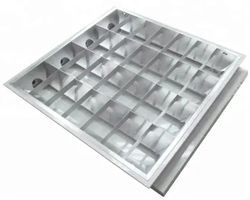 Aluminum Recessed Mount 600x600 T8 Grille Light Fixture