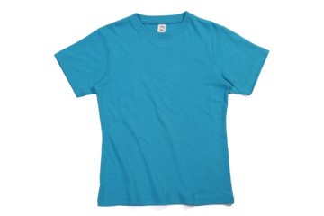 Blue T-Shirt for Man or Girl Stock-33