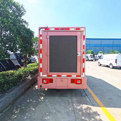 Новый рекламный грузовик с небольшим светодиодом Foton