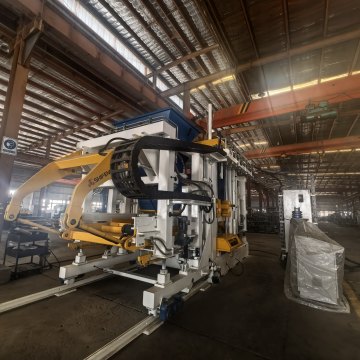 Línea de producción eléctrica de ladrillos de hormigón vibro