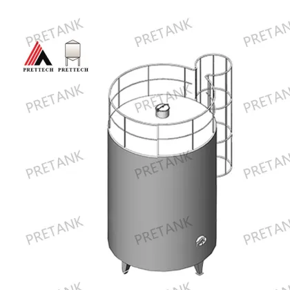 Customized Food Grade Edible Oil Tank - 1000L Stainless Steel Olive Oil Storage Tank