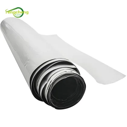 polyethylene material black and white milk film