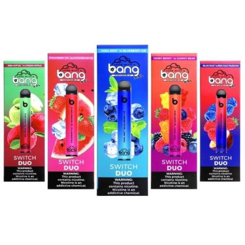 Disposable Vape 2500puffs Bang XXL duo Switch Vape