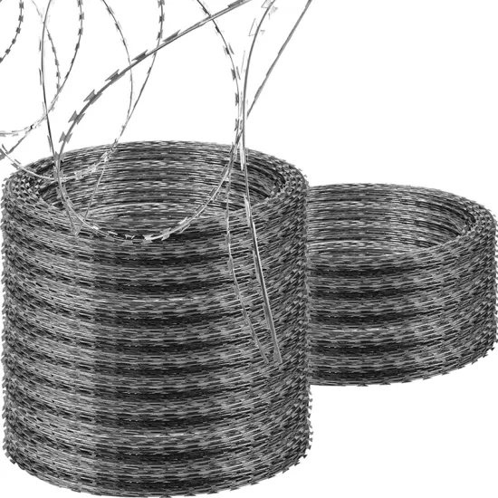 Electro Galvanized Razor Barbed Wire Hot Sale