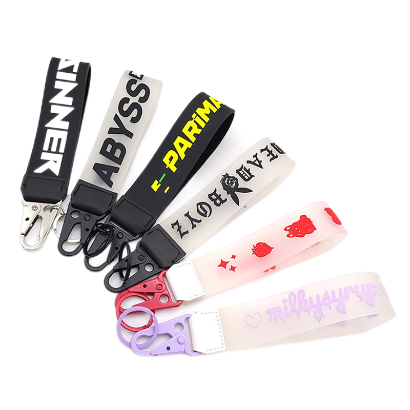 Gelang Keychain Keychain Wristlet Campuran Custom