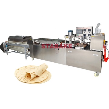 Tortilla Listrik Membungkus dan Mesin Pembuat Chapati untuk Burrito Ayam