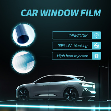 80% VLT Nano ceramic window film High Transparency