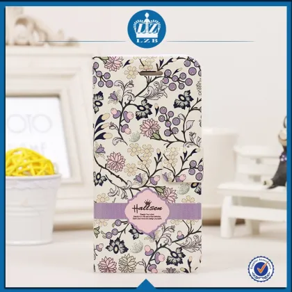 LZB Smart PU Leather Cell Phone Case Cover For Sony Xperia Z