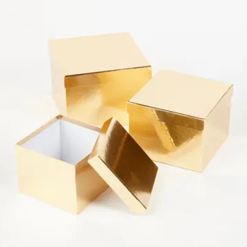 wholesale cardboard floral flower square hat boxes