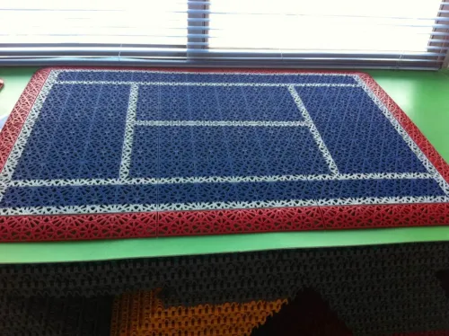 Professional Tennis Court Tile Slab modular Tennis Court portable