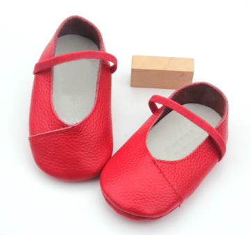 Wholesale Sweet Baby Dress Shoes Leather Ballet Flat Baby Shoes