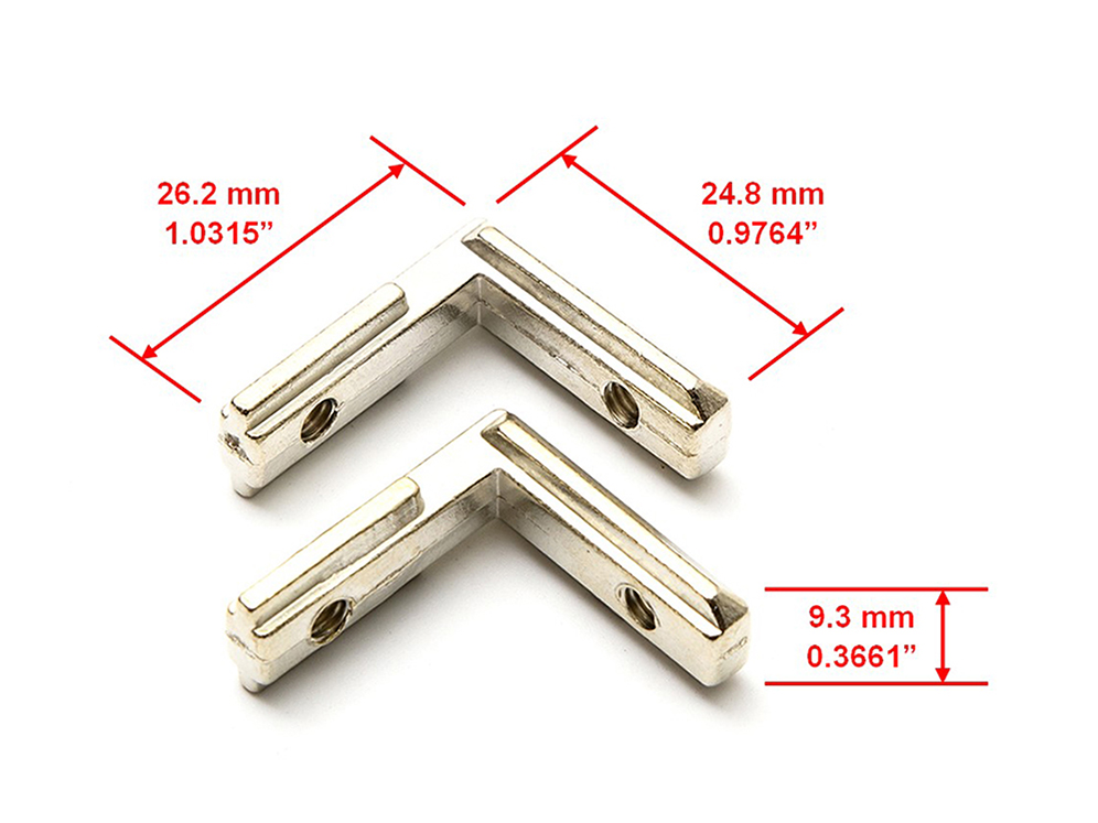 L Connector Aluminum Extrusion
