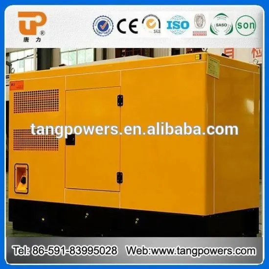 silent three phase electronic diesel generator set
