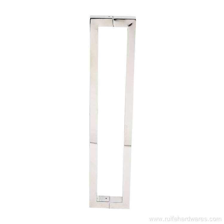 ModernEdge Stainless Steel Glass Door Handle