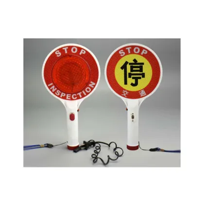 Rechargeable Handheld GO Sign LED Traffic Light Baton