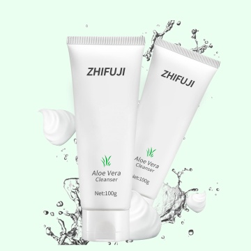 natural aloe vera organic Face cleanser wash gel