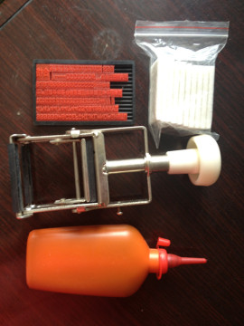 mini simple handle expiry date coding machine for carton plastic bag  bottle