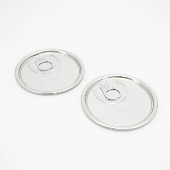 Tinplate full open end for PET and cans