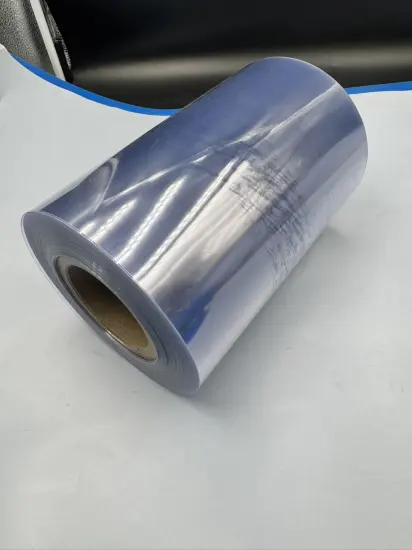 pharma pvc Characteristics and Applications of Transparent PVC Blister Film in Packaging Solutions