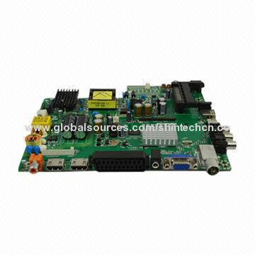 PCBA for TV Main Boards, OEM Services Provided, SMT Technology