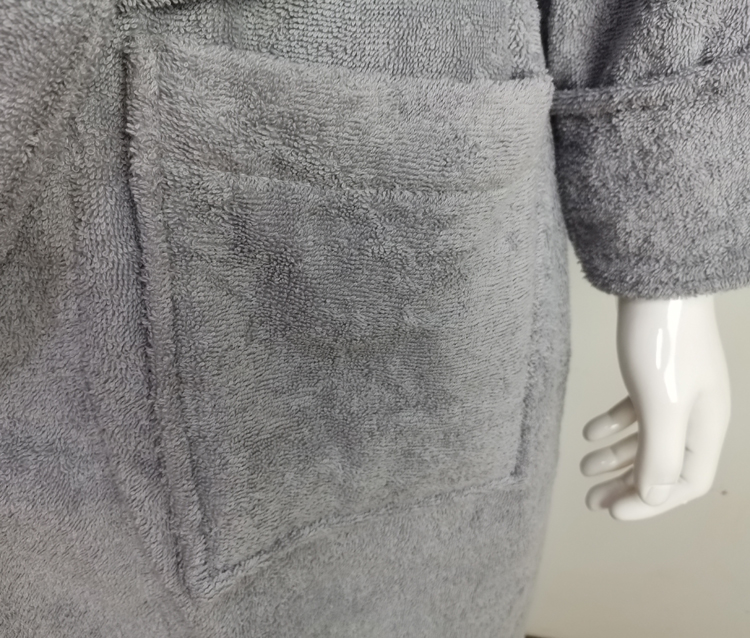 Luxury Soft Terry Bathrobe Spa Hotel Robe