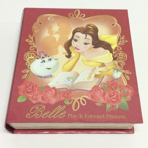 Paper book-shaped cartoon storage box
