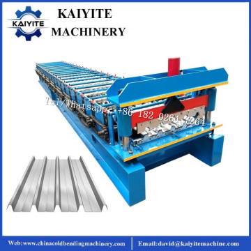 Galvanized Aluminium IBR Roof Sheet Roll Forming Machine