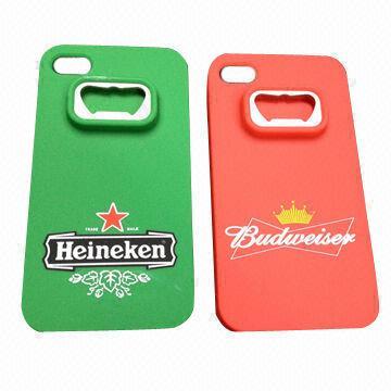 Bottle opener cases for iPhone, customized colors are accepted