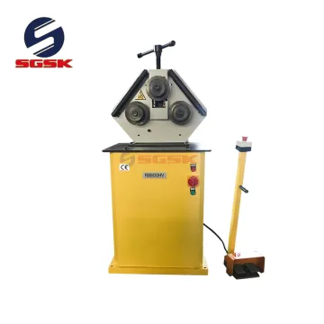 HRBM40HV and HRBM50HV Hydraulic Round Bending Machines - Steel Rolling Machine Prices