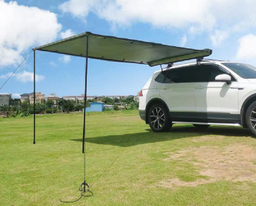 Oxford Cloth Double-Layer Car Sun Protection Canopy for SUV Camping Travel