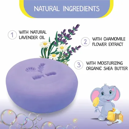 Natural Anti Sepsis Private Label Baby Skin Care Hand Washing Bar Soap - Organic Whitening Baby Soap