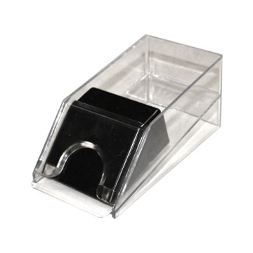 2 Deck Poker Blackjack Clear Acrylic Dealer Shoe