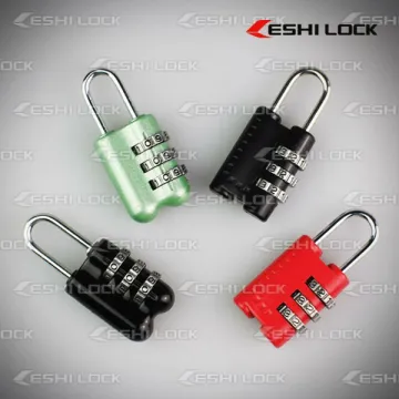Digit Resettable Combination Luggage Padlock, Luggage Lock