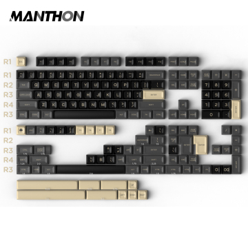 KeyCaps daye 172 Apes Key Profilo SA ABS tasti di stampa a due colori