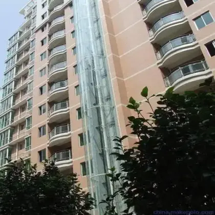 Robust Metal Elevator Shaft Construction