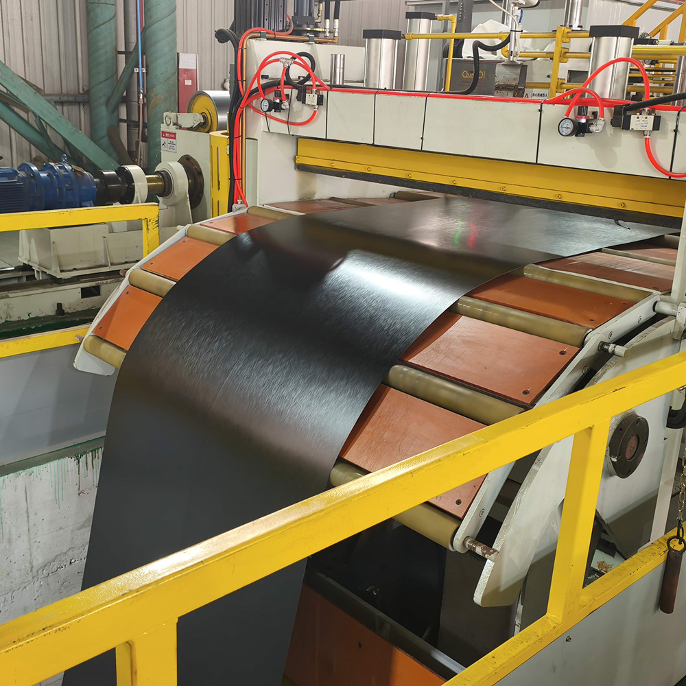 embossed 9005 color coated steel