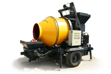 Diesel Concrete Pump with Mixer