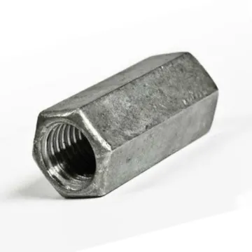 Factory direct cheap price steel bar coupler, long round reinforcing rebar coupler