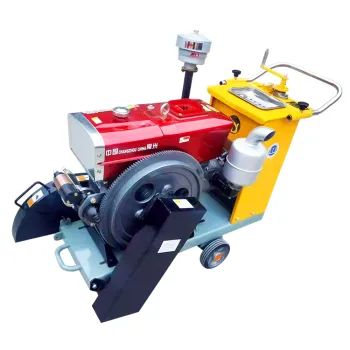 High Speed Portable Gasoline Engine Concrete Cutting Machine
