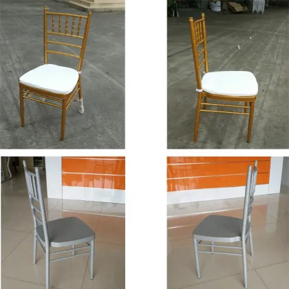 Napoleon Chivalry Tiffany Gold Modern Banquet Chair