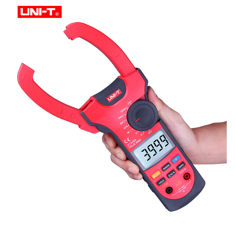 UNI-T UT207A/UT208A/UT209A 1000A Digital Clamp Meter 3/4 digit AC DC Ammeter Frequency Duty Cycle Diodes Continuity Multimeters