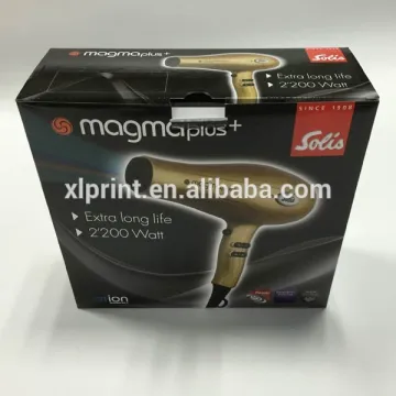 corrugated box custom made for hairdryer packaging
